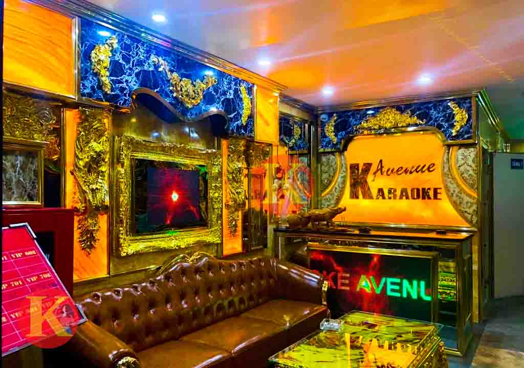 Phòng hát sang trọng tại Karaoke Avenue 54 Trần Thái Tông Cầu Giấy karaokehanoi.com