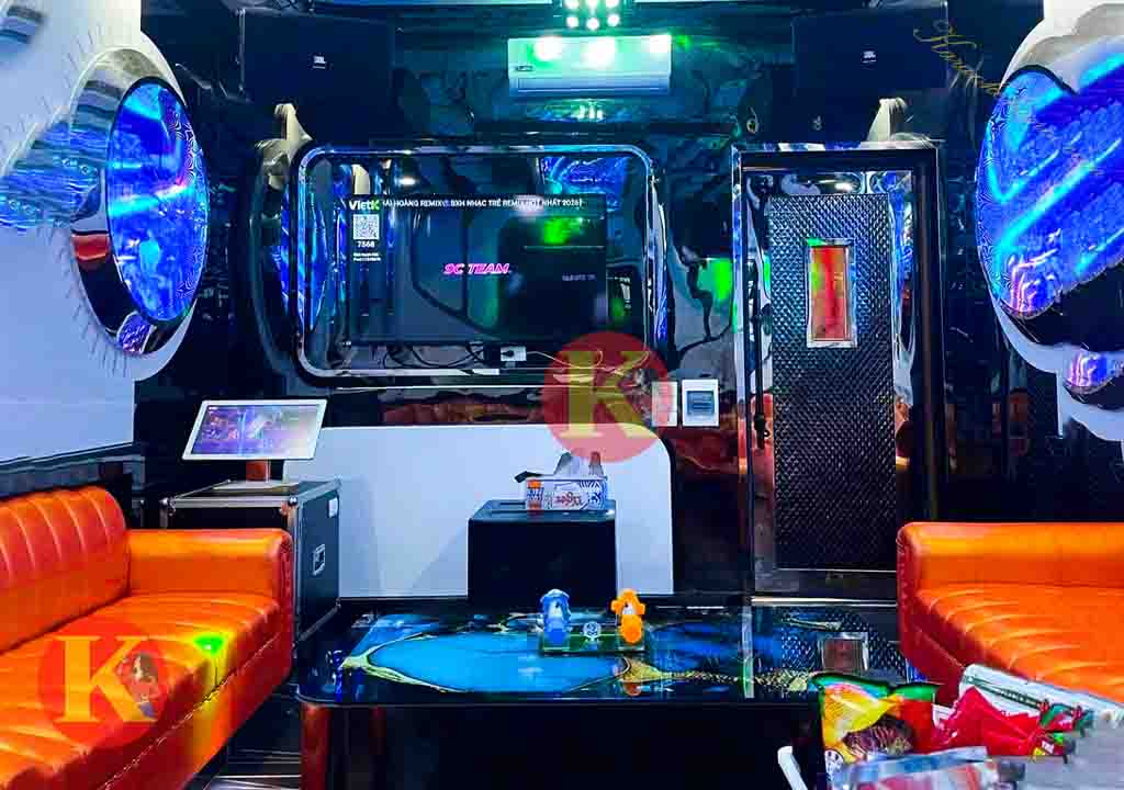 Phòng hát sang trọng tại Karaoke Ocean KTV 45 Lê Ngọc Hân Hai Bà Trưng karaokehanoi.com