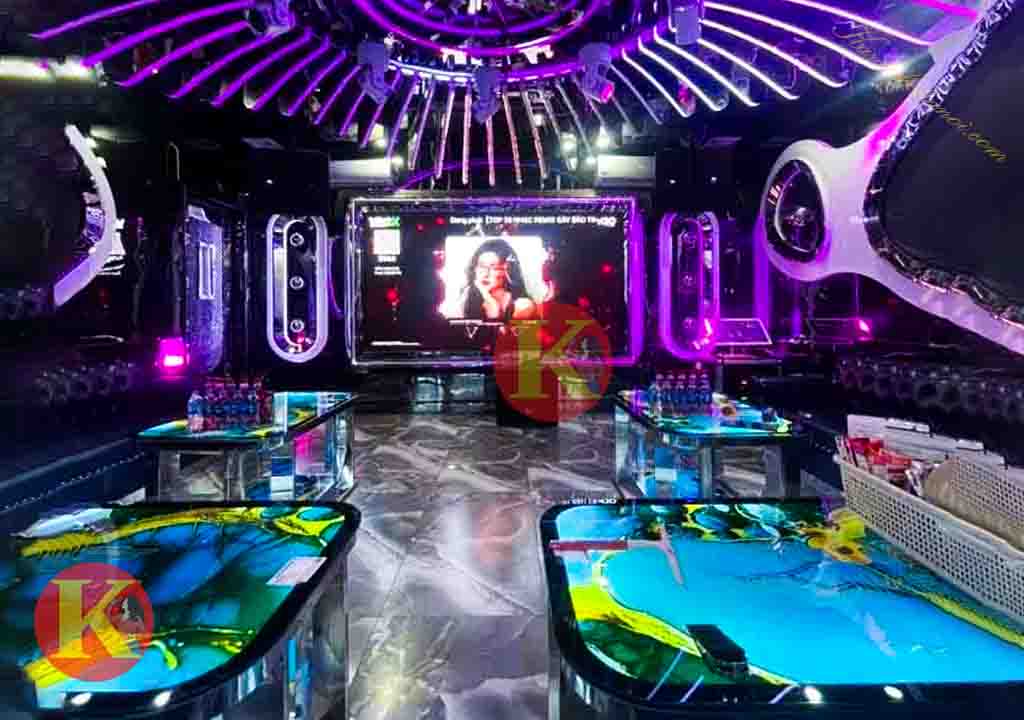 Phòng hát sang trọng tại Karaoke Ocean KTV 45 Lê Ngọc Hân Hai Bà Trưng karaokehanoi.com