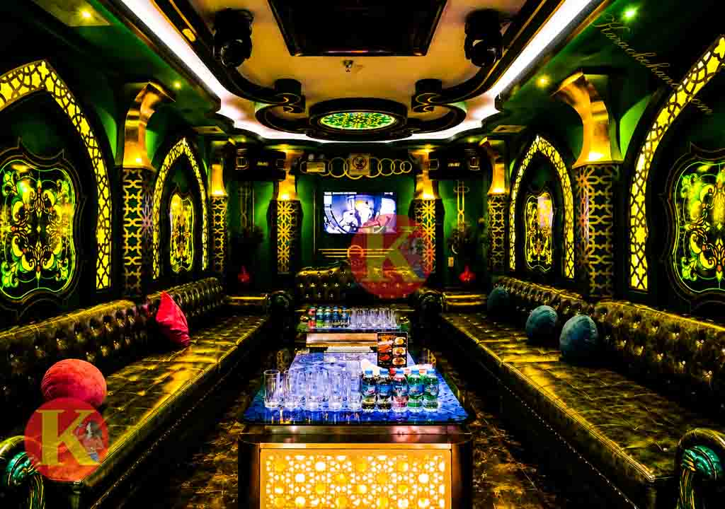 Phòng hát sang trọng tại Karaoke Rome 454 Trần Khát Chân Hai Bà Trưng karaokehanoi.com