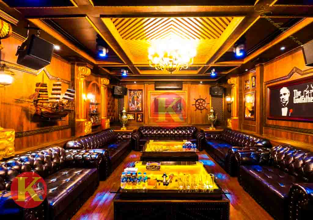 Phòng hát sang trọng tại Karaoke Rome 454 Trần Khát Chân Hai Bà Trưng karaokehanoi.com